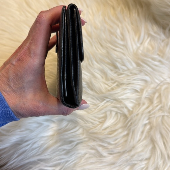 🖤🖤🔥Chanel CC Button Black Leather Wallet 07 - Picture 9 of 11